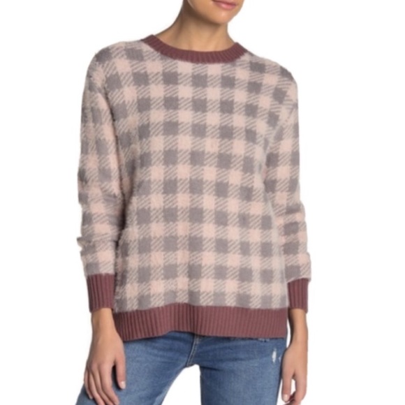 Nordstrom Sweaters - NWT Buffalo Checkered Print Pullover
